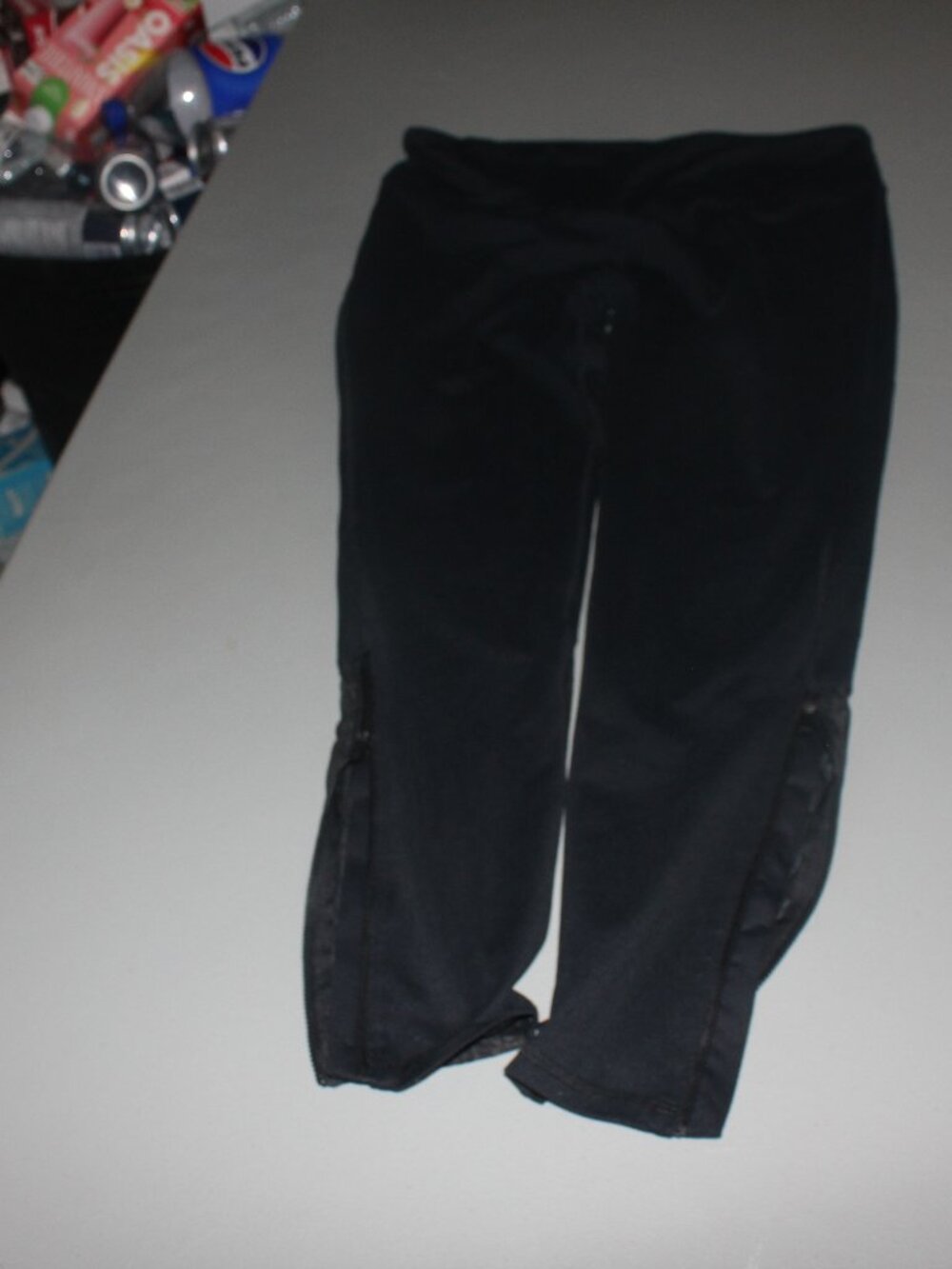 Black Fablwctics Athletic Pants Size Large